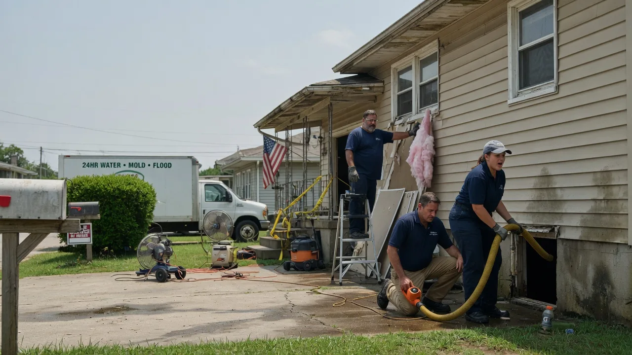 Water Damage Repair in Pierce, TX near me
